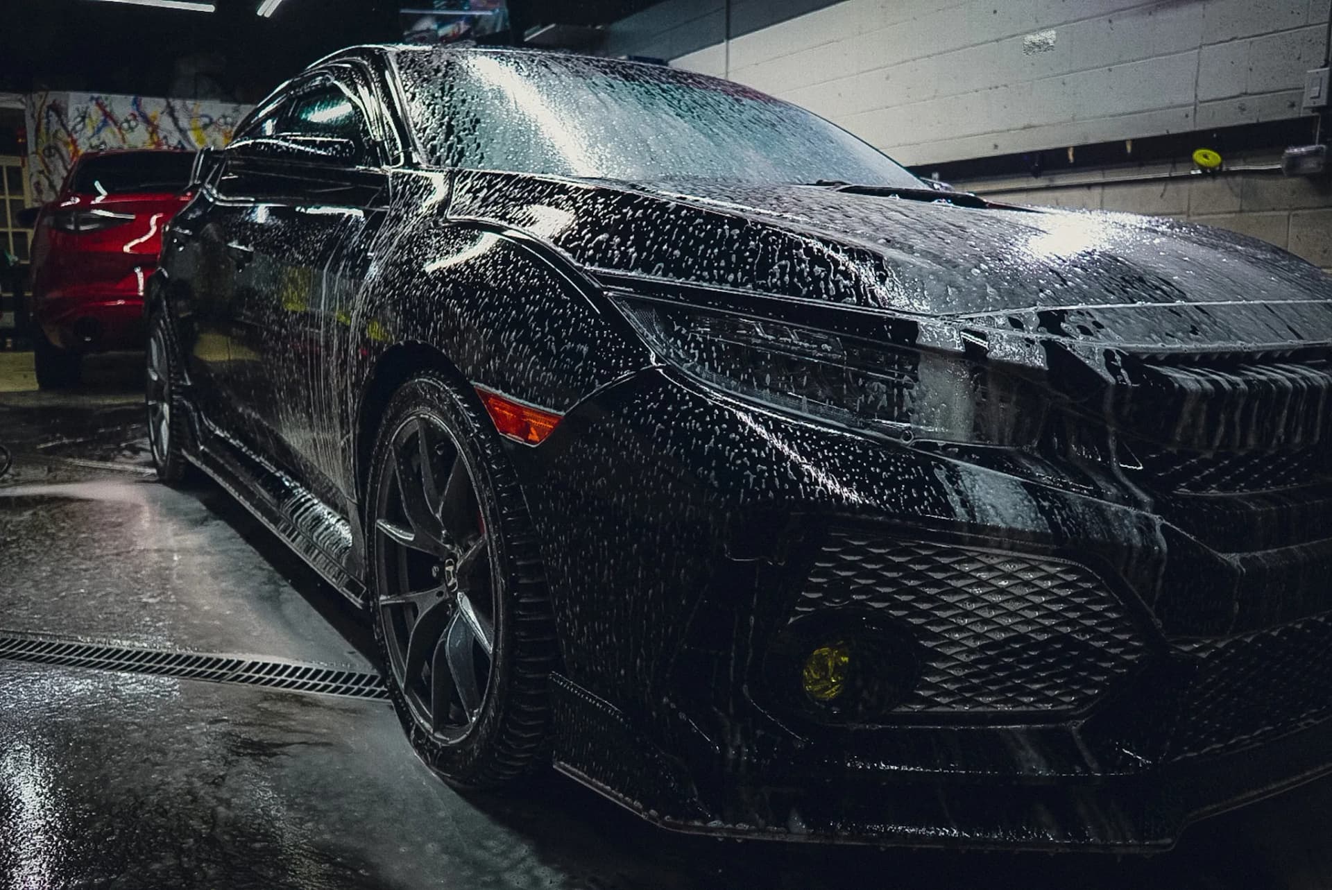 Exterior detailing — hand wash and clay bar at Beyond Detail