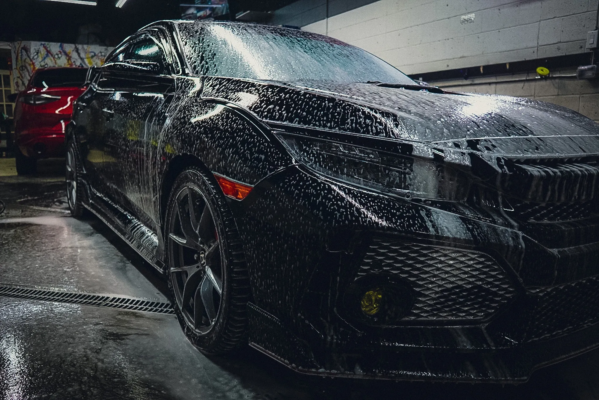 Exterior detailing — hand wash and clay bar at Beyond Detail